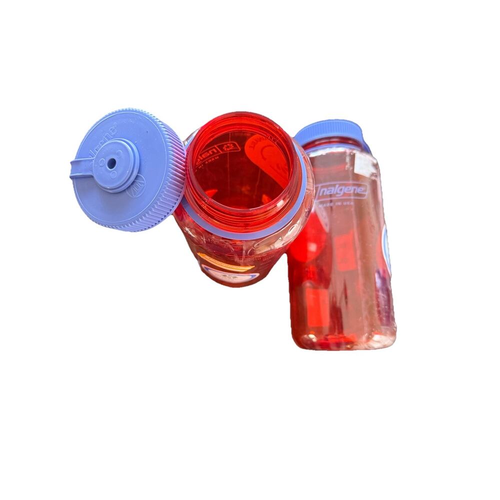 Nalgene Water Bottle Set 32oz, BPA Free, Dishwasher Safe, Sustainable, USA